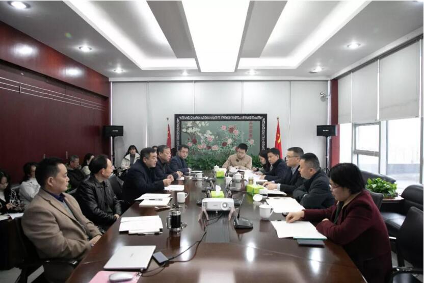 集团辅导到锦弘集团调研工作