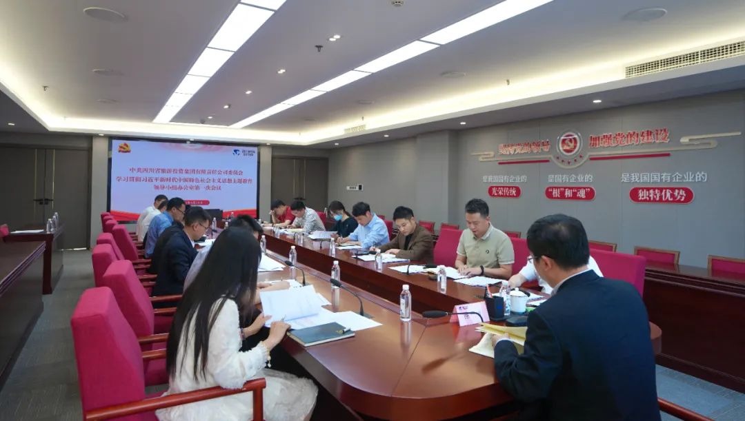 尊龙集团官网集团党委进建贯彻习近平新时期中国特色社会主义思想主题教育辅导幼组办公住宅一次会议召开