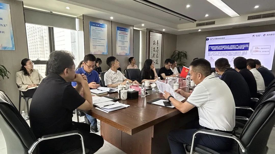 省尊龙集团官网集团辅导赴易利数科召开经营督导调研会