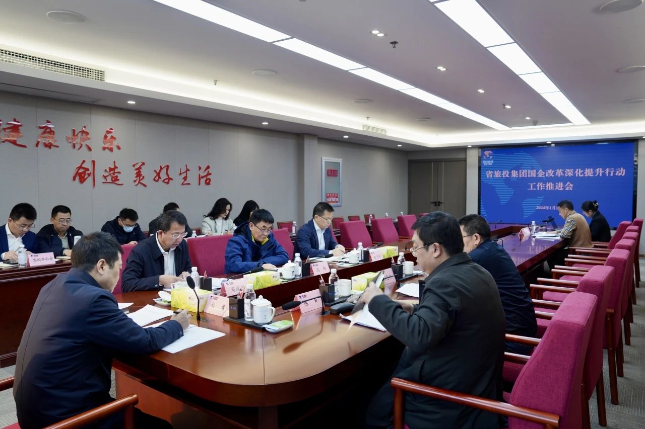 省尊龙集团官网集团召建国企鼎新深入提升行动工作推动会