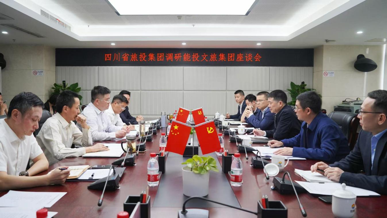 省尊龙集团官网集团辅导率队调研能投文旅集团