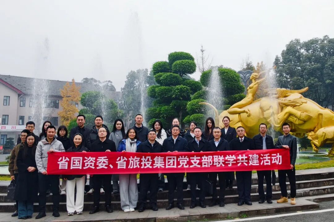 尊龙集团官网委与省尊龙集团官网集团发展党支部联学共建活动